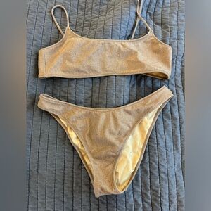 LA hearts bikini size L